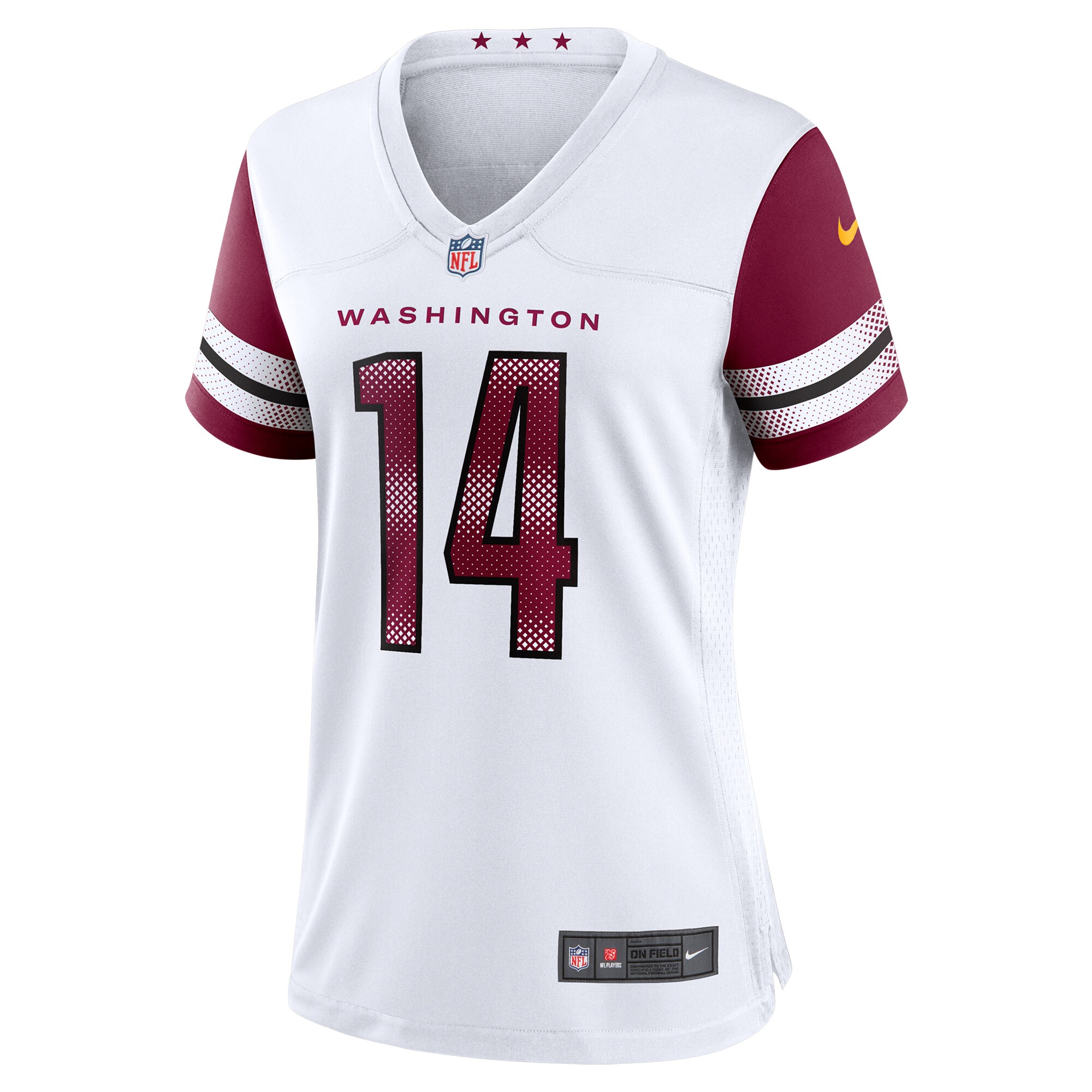 Women's Washington Commanders Olamide Zaccheaus White Game Jersey JS8283 nicesnker - Image 2