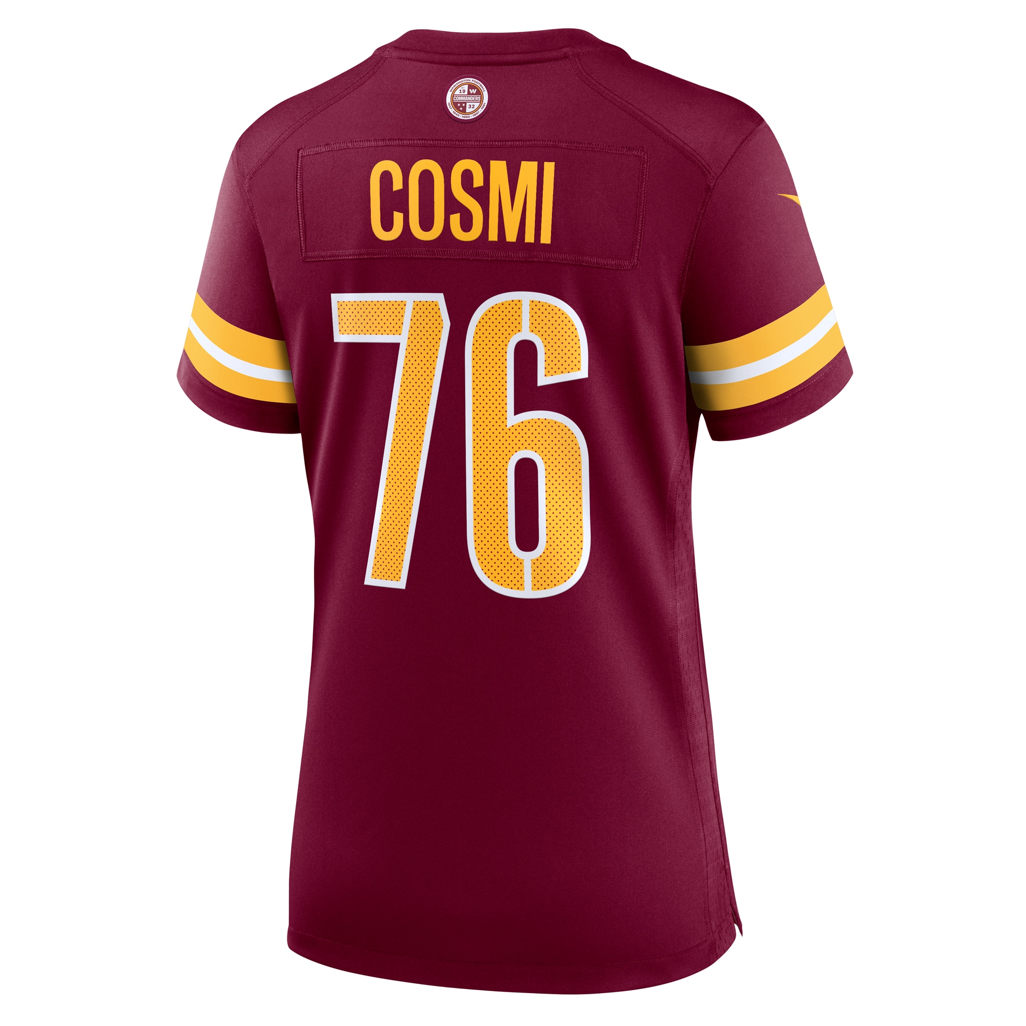 Women's Washington Commanders Sam Cosmi Burgundy Game Jersey JS4011 nicesnker - Image 3