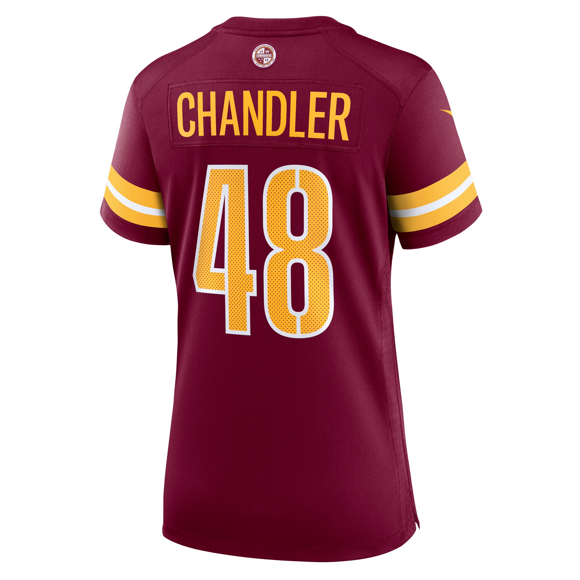 Women's Washington Commanders Sean Chandler Burgundy Game Jersey JS7322 nicesnker - Image 3