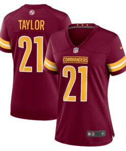 Women's Washington Commanders Sean Taylor Burgundy Retired Player Game Jersey JS4996 nicesnker