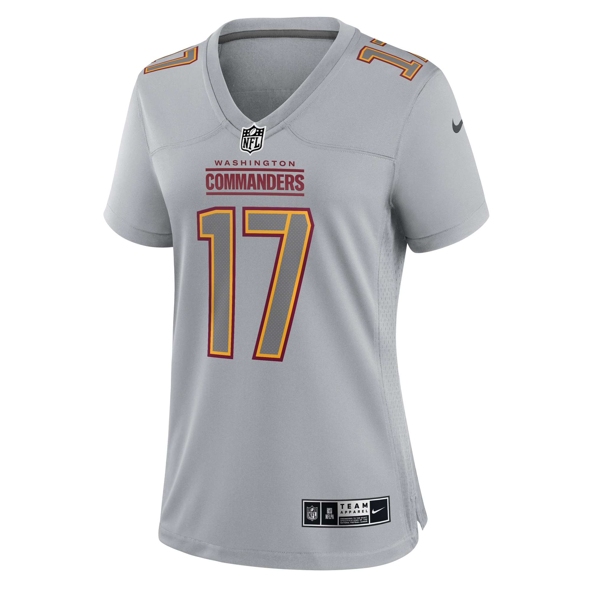 Women's Washington Commanders Terry McLaurin Gray Atmosphere Fashion Game Jersey JS2576 nicesnker - Image 2