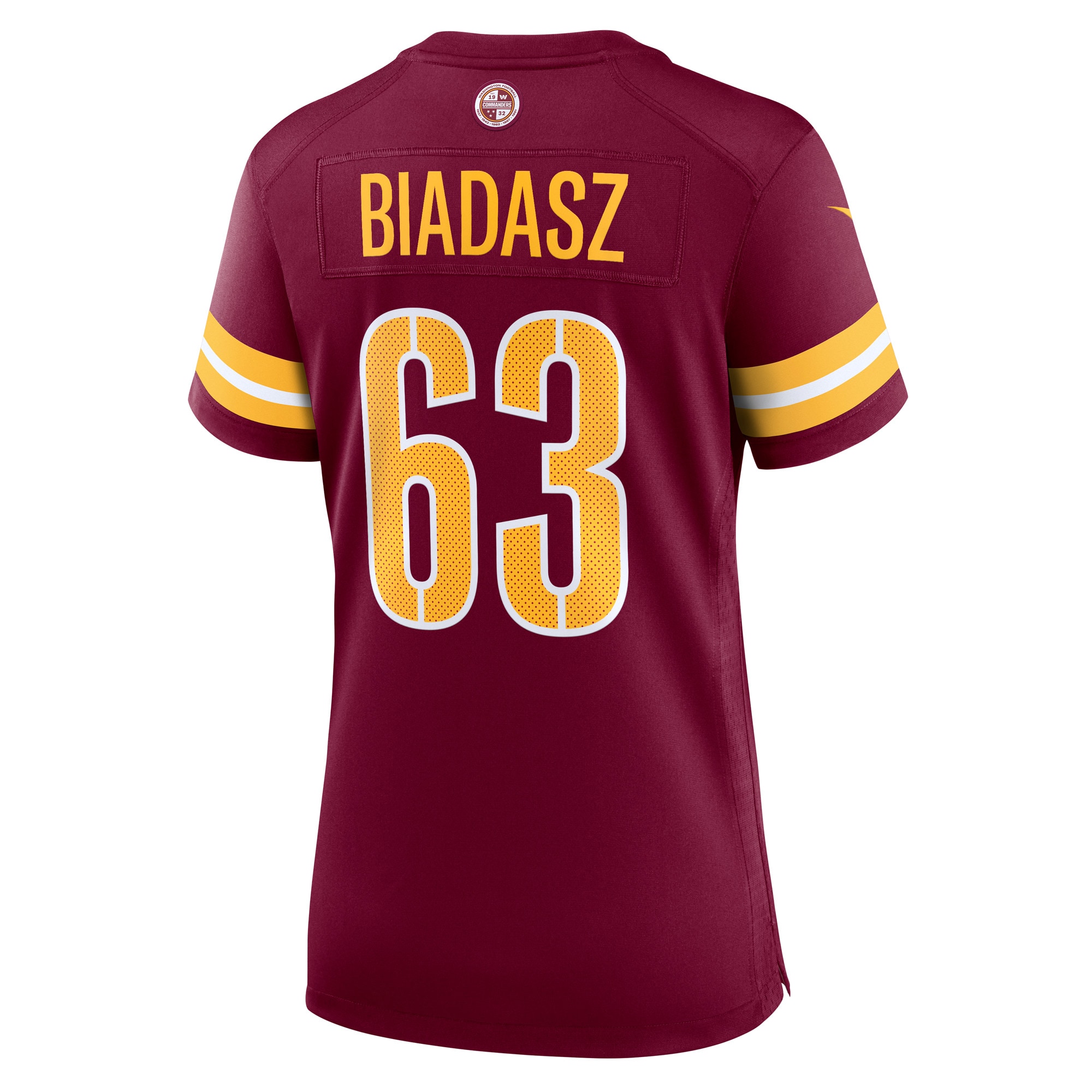 Women's Washington Commanders Tyler Biadasz Burgundy Game Jersey JS1573 nicesnker - Image 3