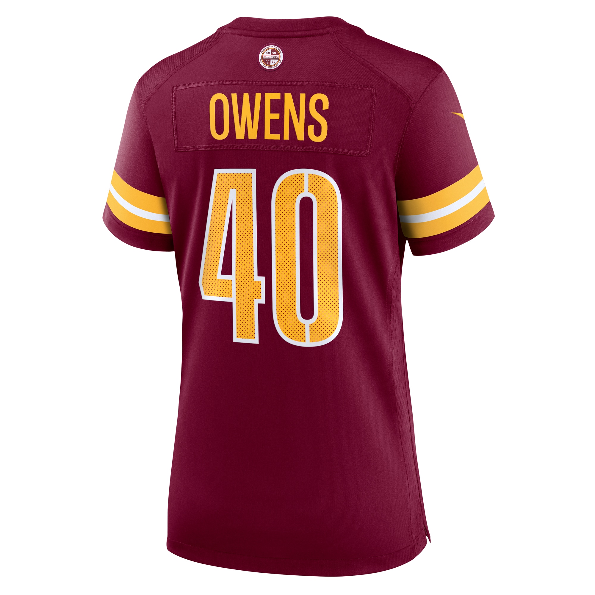 Women's Washington Commanders Tyler Owens Burgundy Game Jersey JS6591 nicesnker - Image 3