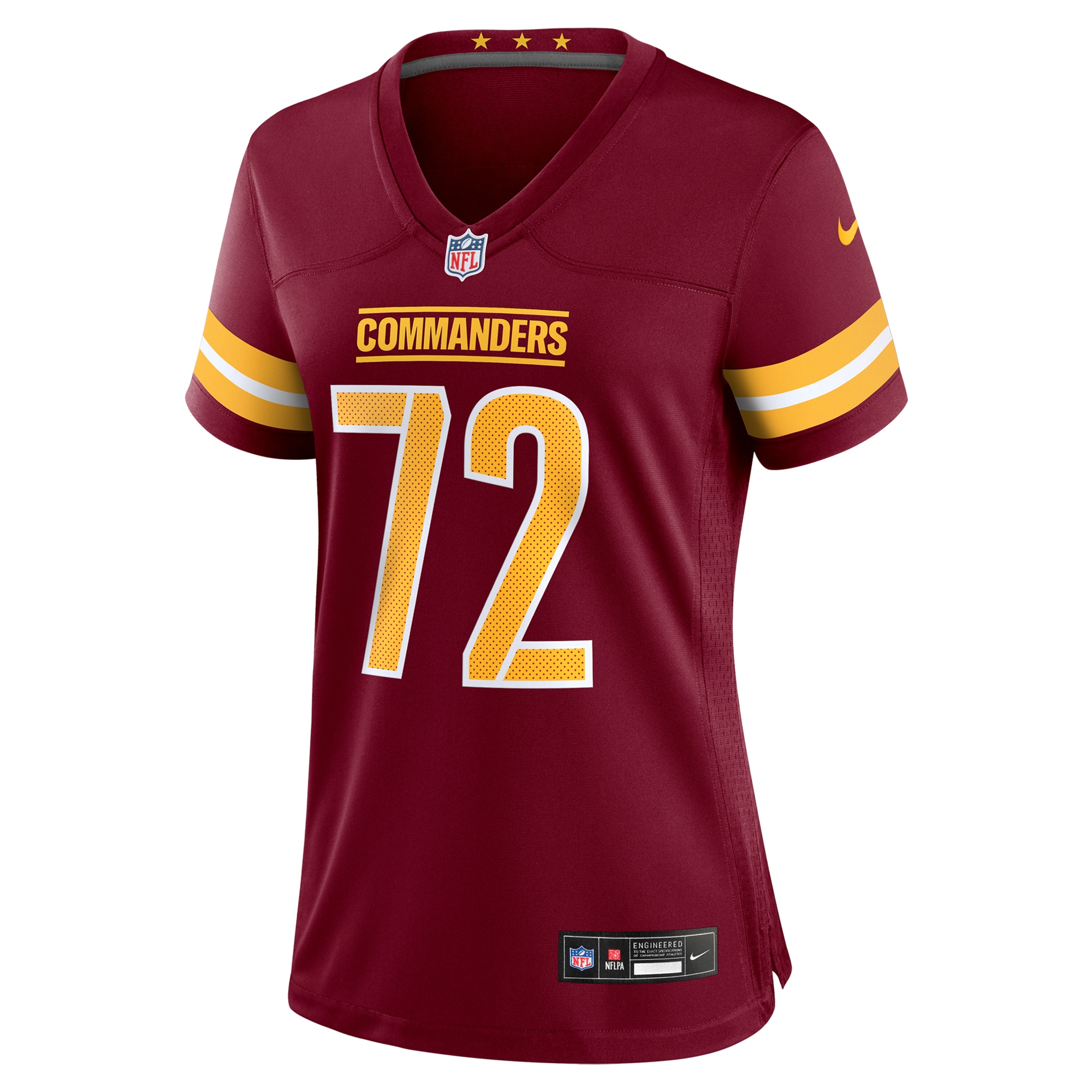 Women's Washington Commanders Viliami Fehoko Jr. Burgundy Team Game Jersey JS1593 nicesnker - Image 2