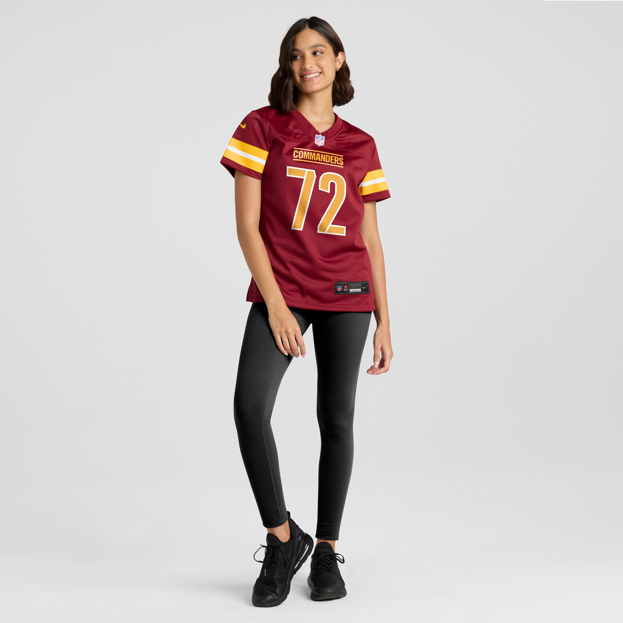 Women's Washington Commanders Viliami Fehoko Jr. Burgundy Team Game Jersey JS1593 nicesnker - Image 4