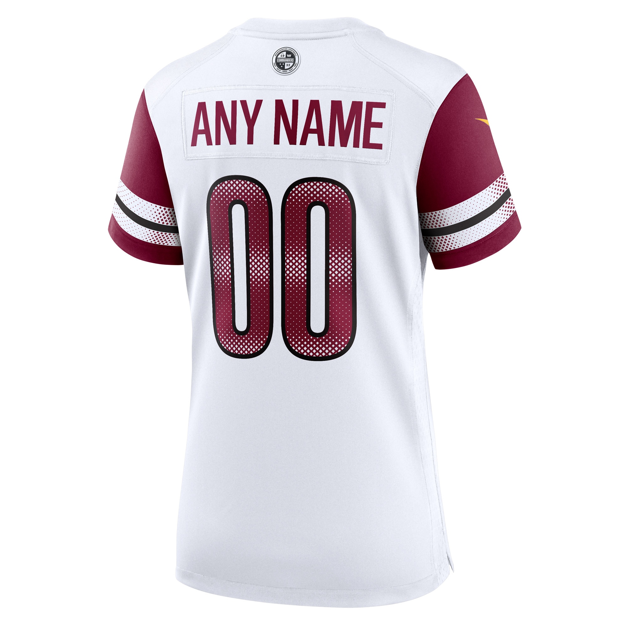 Women's Washington Commanders White Game Custom Player Jersey JS1468 nicesnker - Image 3