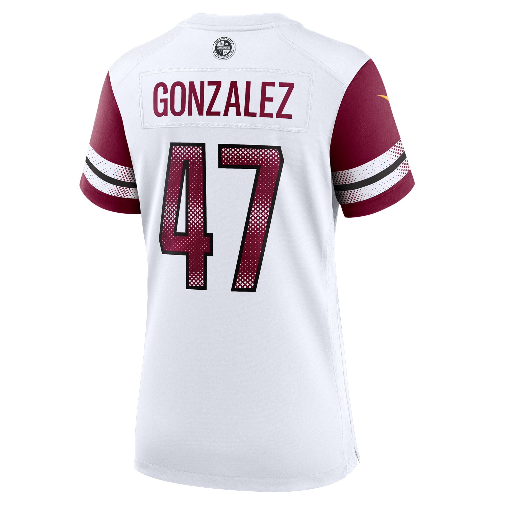Women's Washington Commanders Zane Gonzalez White Game Jersey JS9062 nicesnker - Image 3