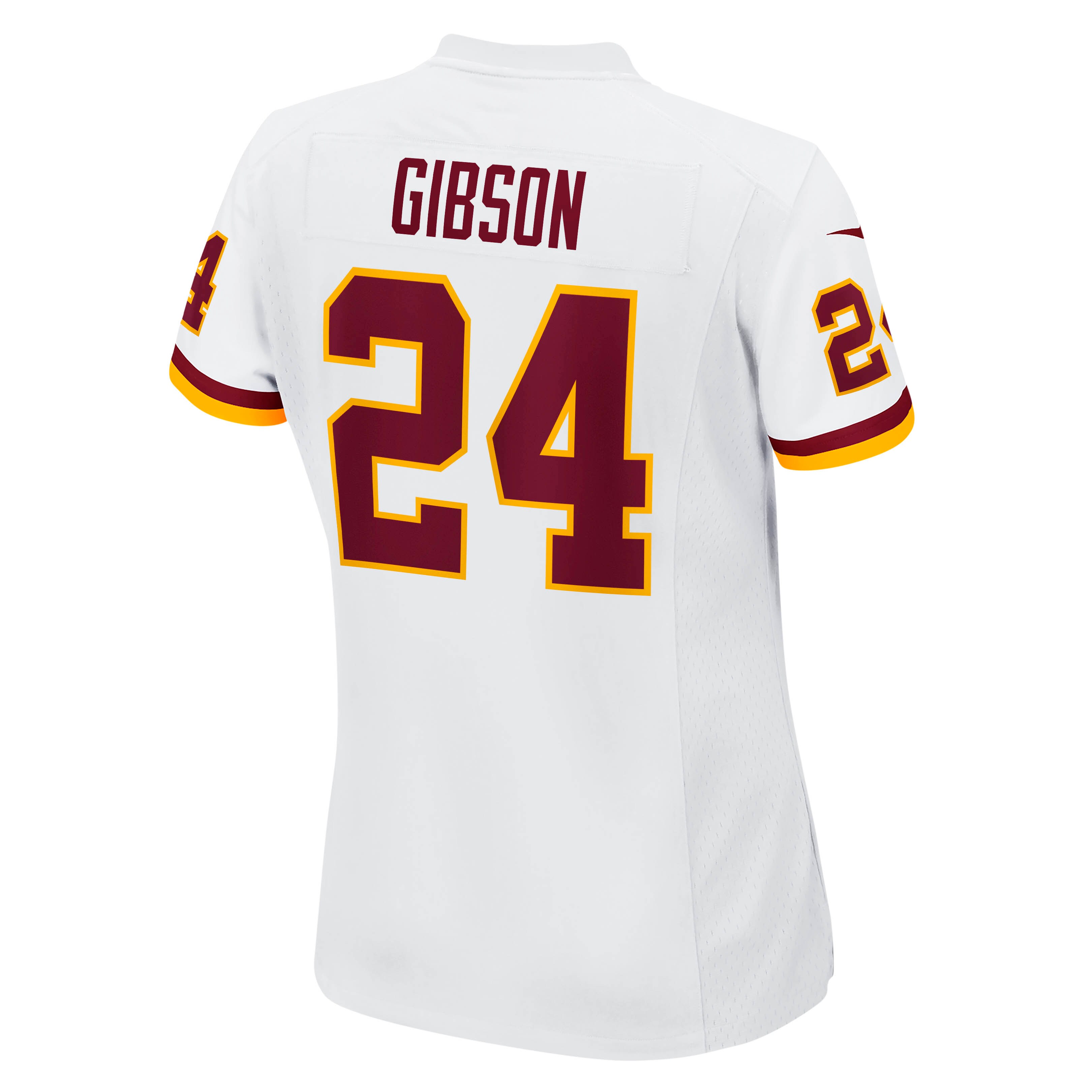 Women's Washington Football Team Antonio Gibson White Game Jersey JS2856 nicesnker - Image 3