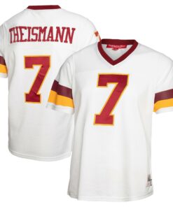 Women's Washington Football Team Joe Theismann Mitchell & Ness White Legacy Player Jersey JS4542 nicesnker