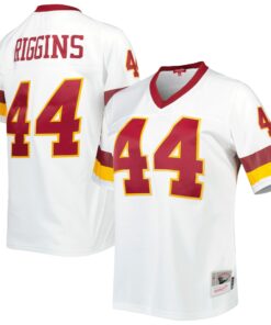 Women's Washington Football Team John Riggins Mitchell & Ness White Legacy Player Jersey JS4592 nicesnker