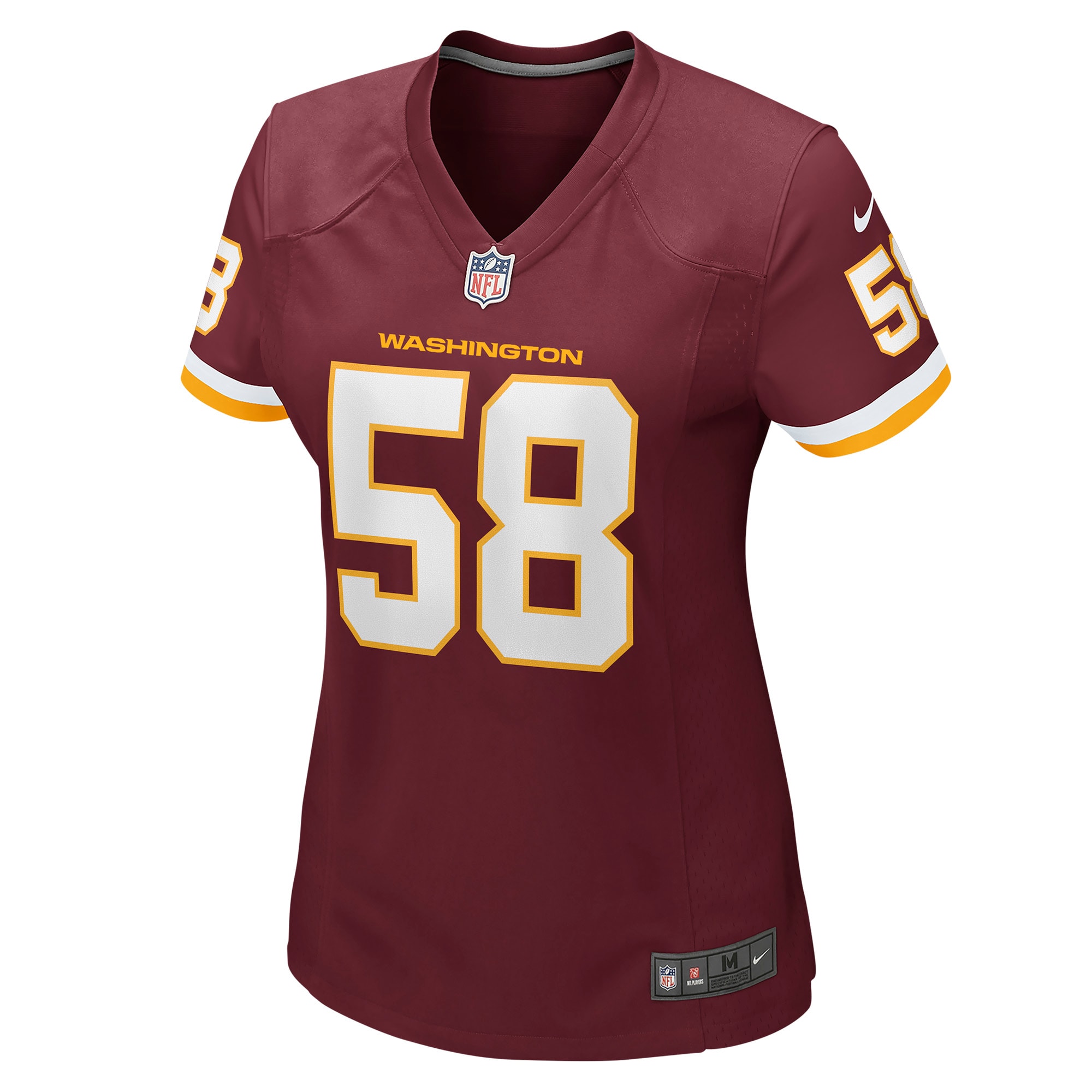 Women's Washington Football Team Shaka Toney Burgundy Game Jersey JS7221 nicesnker - Image 2