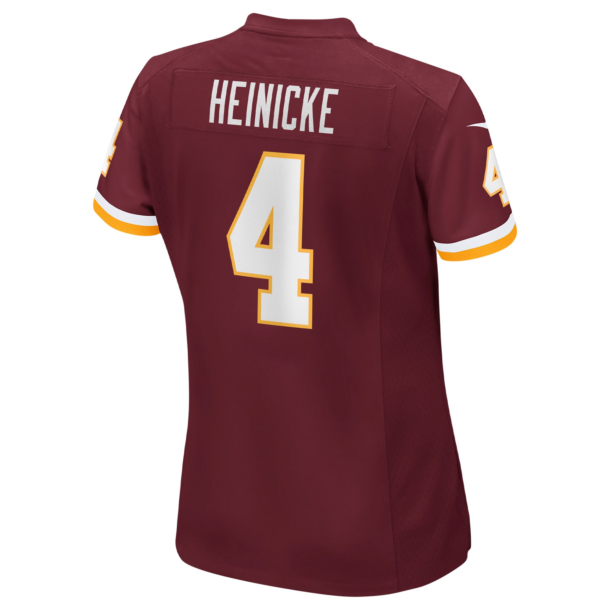 Women's Washington Football Team Taylor Heinicke Burgundy Game Jersey JS8246 nicesnker - Image 3