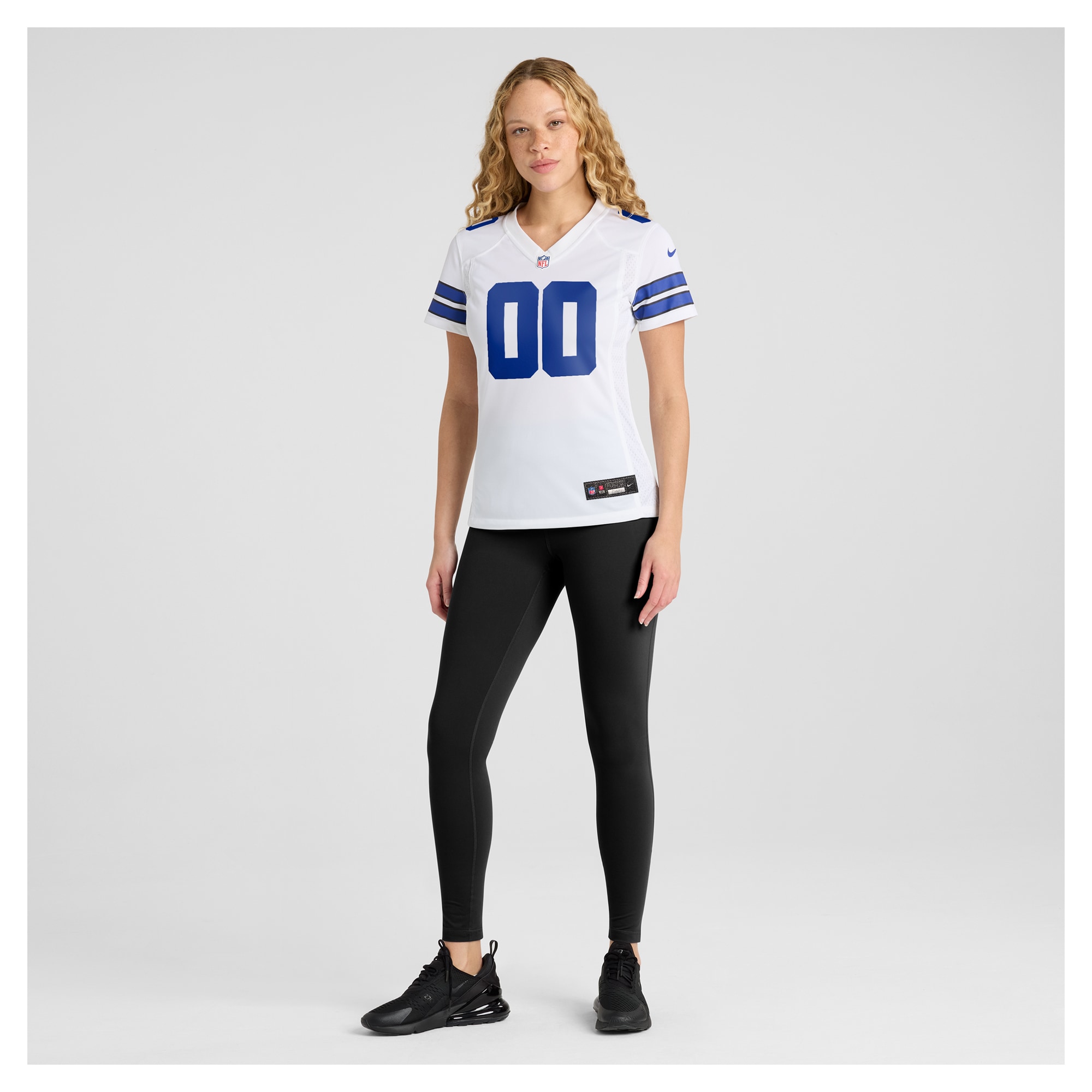 Women's White Dallas Cowboys Custom Game Jersey JS8822 nicesnker - Image 4