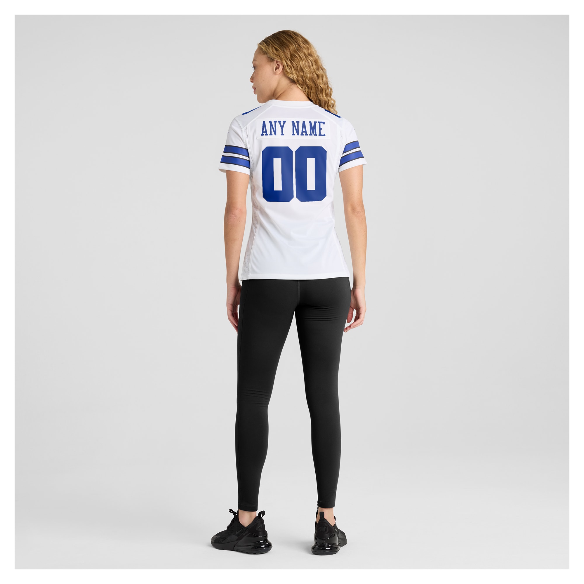 Women's White Dallas Cowboys Custom Game Jersey JS8822 nicesnker - Image 5