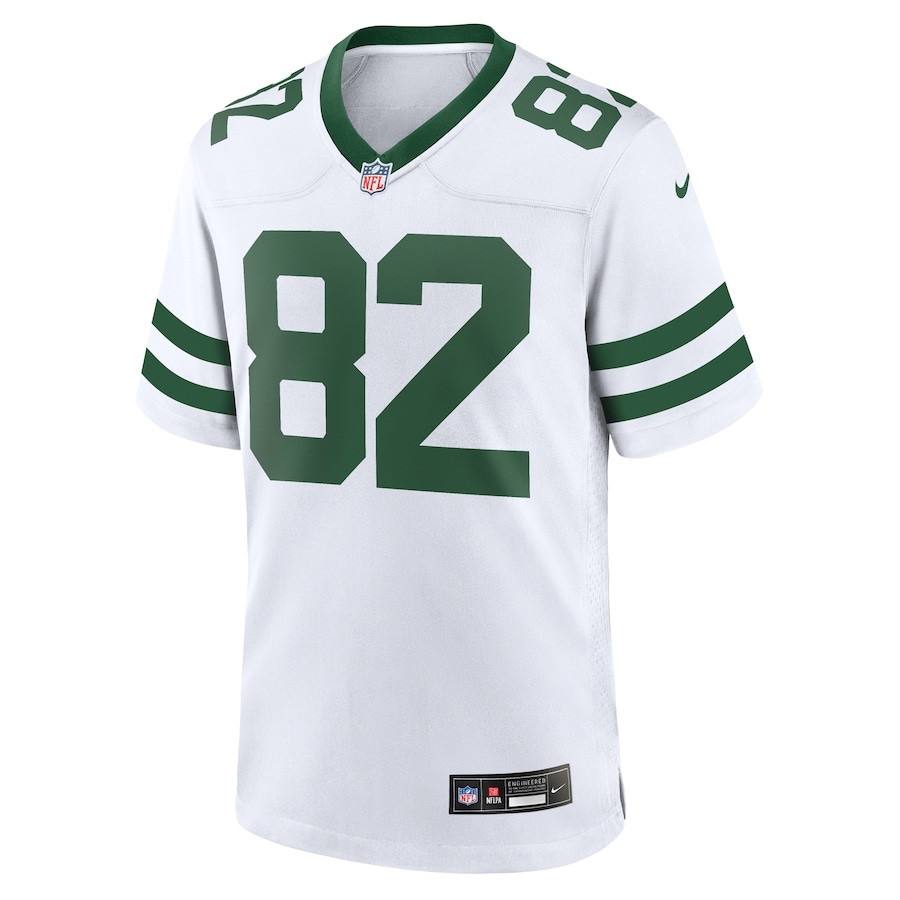 Xavier Gipson 82 New York Jets Game Jersey - Men, Legacy White JS2184 nicesnker - Image 2