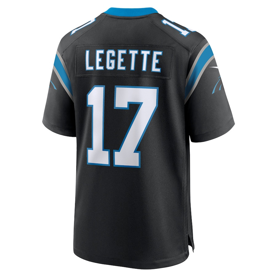Xavier Legette 17 Carolina Panthers Team Game Men Jersey - Black JS7738 nicesnker - Image 3