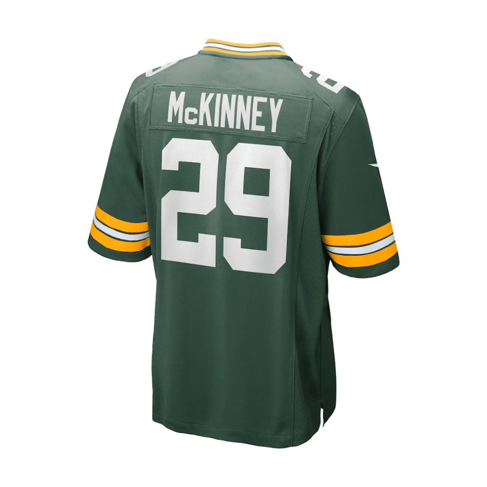Xavier McKinney 29 Green Bay Packers 2025 Pro Bowl Patch Game Men Jersey - Green JS3252 nicesnker - Image 3