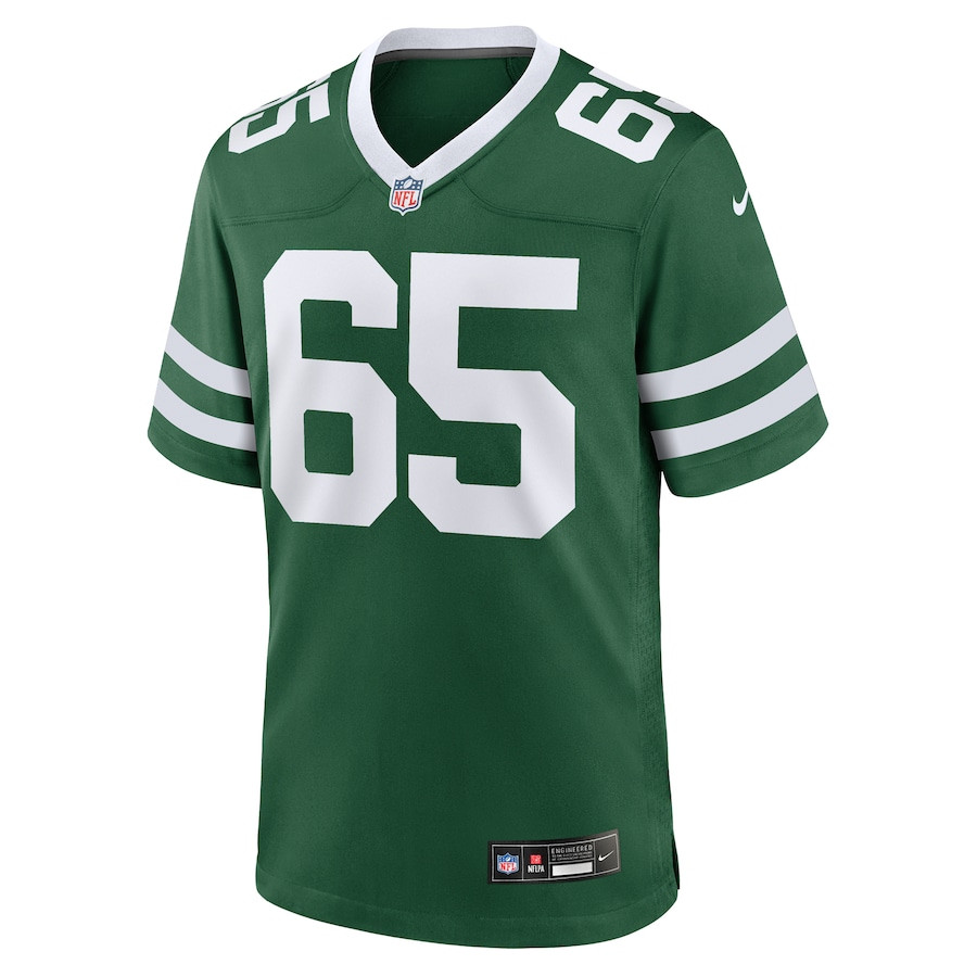 Xavier Newman 65 New York Jets Team Game Men Jersey - Legacy Green JS8098 nicesnker - Image 2