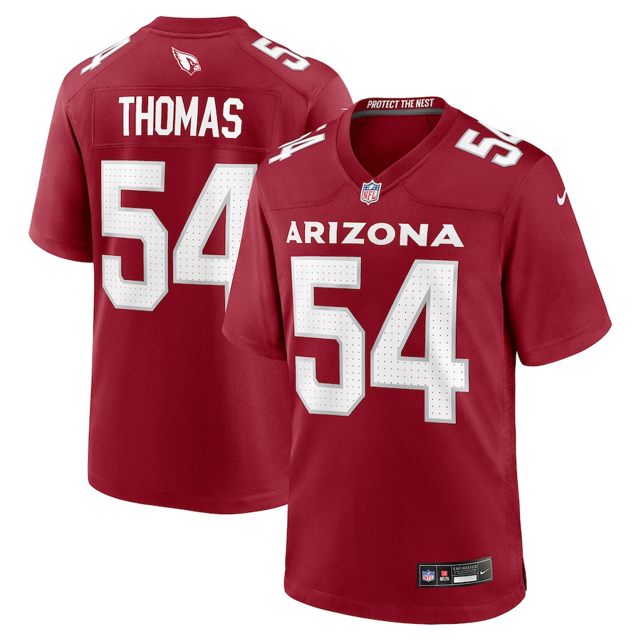 Xavier Thomas 54 Arizona Cardinals Team Game Men Jersey - Cardinal JS9728 nicesnker