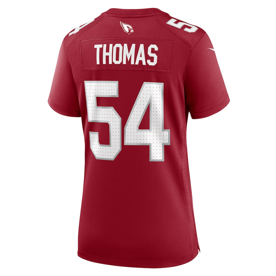Xavier Thomas 54 Arizona Cardinals Women's Game Jersey - Cardinal JS4326 nicesnker - Image 3
