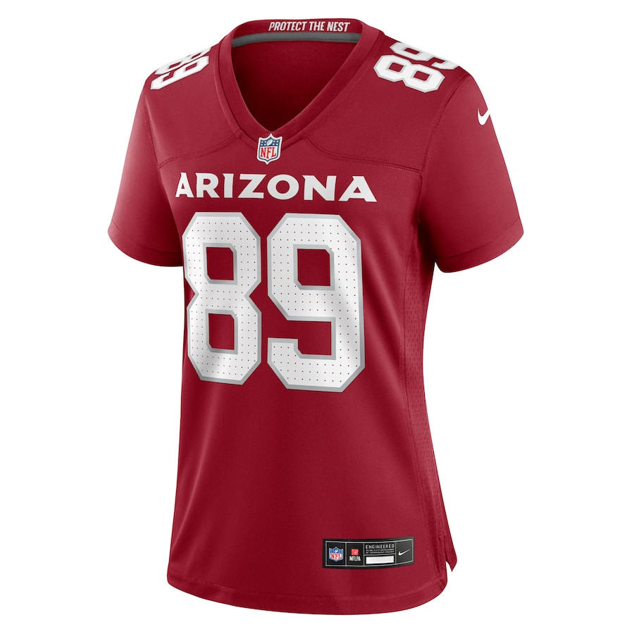 Xavier Weaver 89 Arizona Cardinals Women's Game Jersey - Cardinal JS9258 nicesnker - Image 2