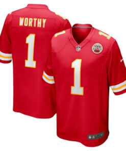 Xavier Worthy 1 Kansas City Chiefs Player Game Men Jersey - Red JS5547 nicesnker
