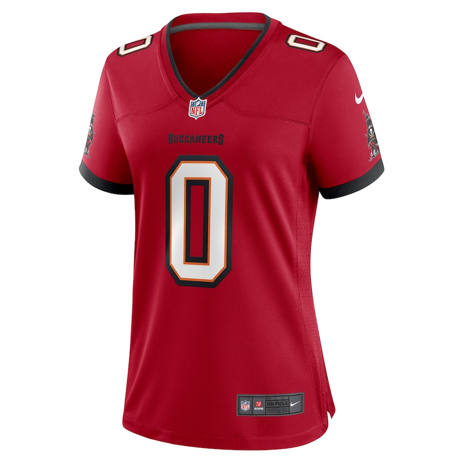 YaYa Diaby 0 Tampa Bay Buccaneers Women Game Jersey - Red JS2689 nicesnker - Image 2