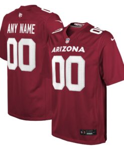Youth Arizona Cardinals Cardinal Custom Game Jersey JS8955 nicesnker