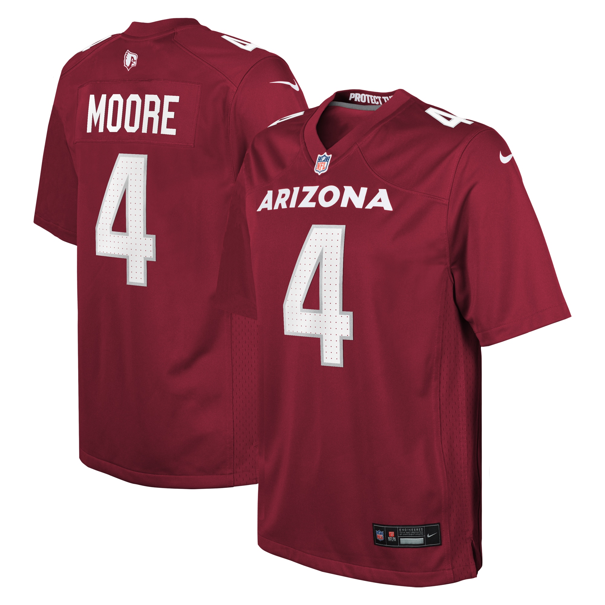 Youth Arizona Cardinals Rondale Moore Cardinal Game Jersey JS6571 nicesnker