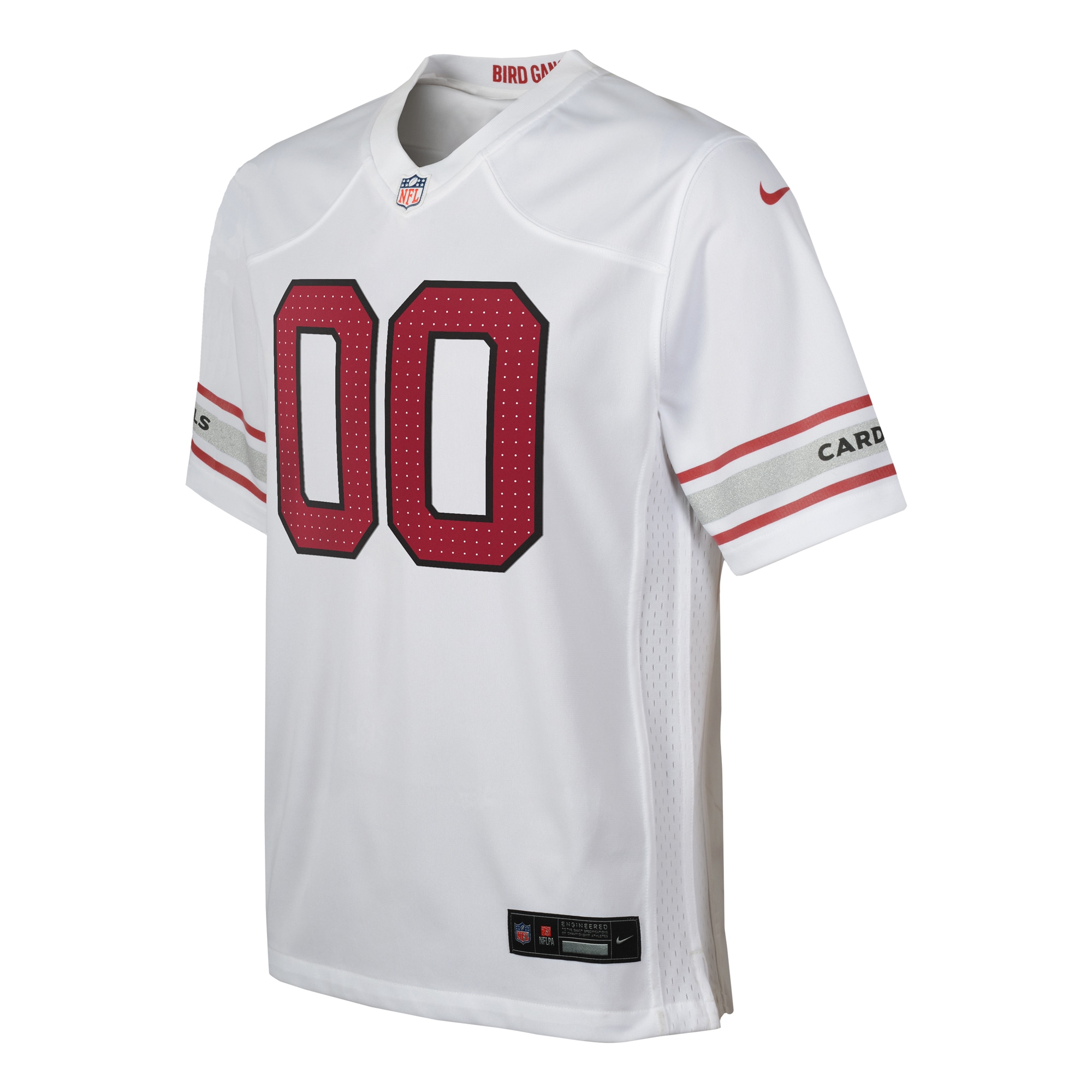 Youth Arizona Cardinals White Custom Game Jersey JS1910 nicesnker - Image 2