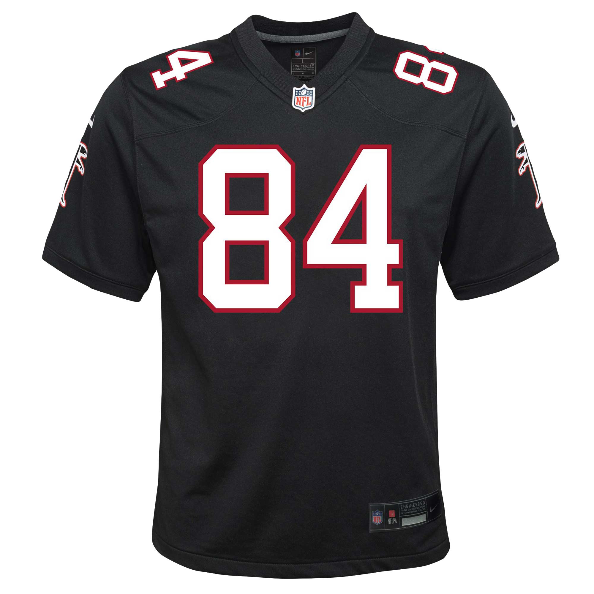 Youth Atlanta Falcons Cordarrelle Patterson Black Game Jersey JS4264 nicesnker - Image 2