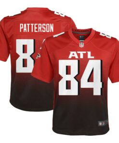 Youth Atlanta Falcons Cordarrelle Patterson Red Game Jersey JS6780 nicesnker