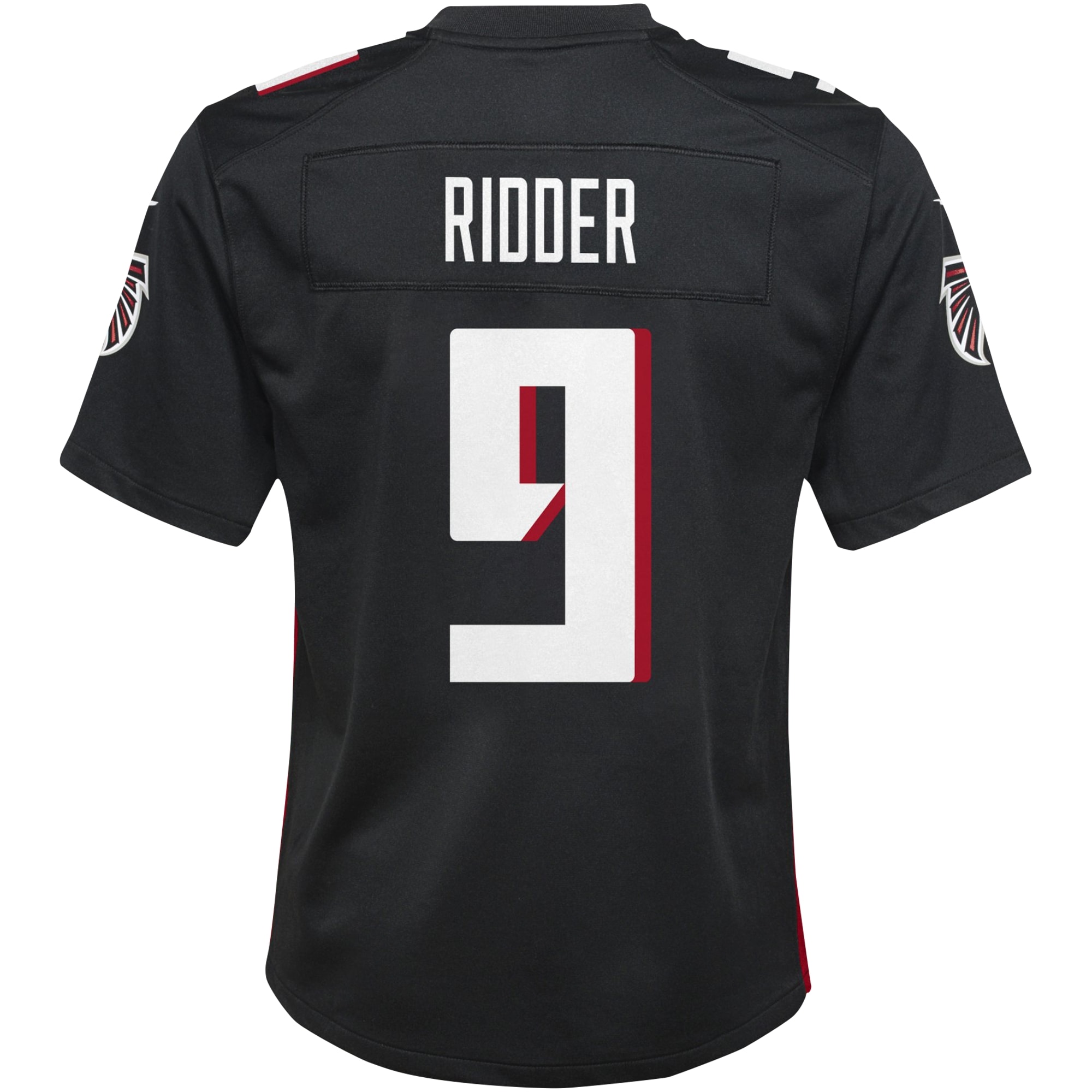 Youth Atlanta Falcons Desmond Ridder Black Game Jersey JS8252 nicesnker - Image 3