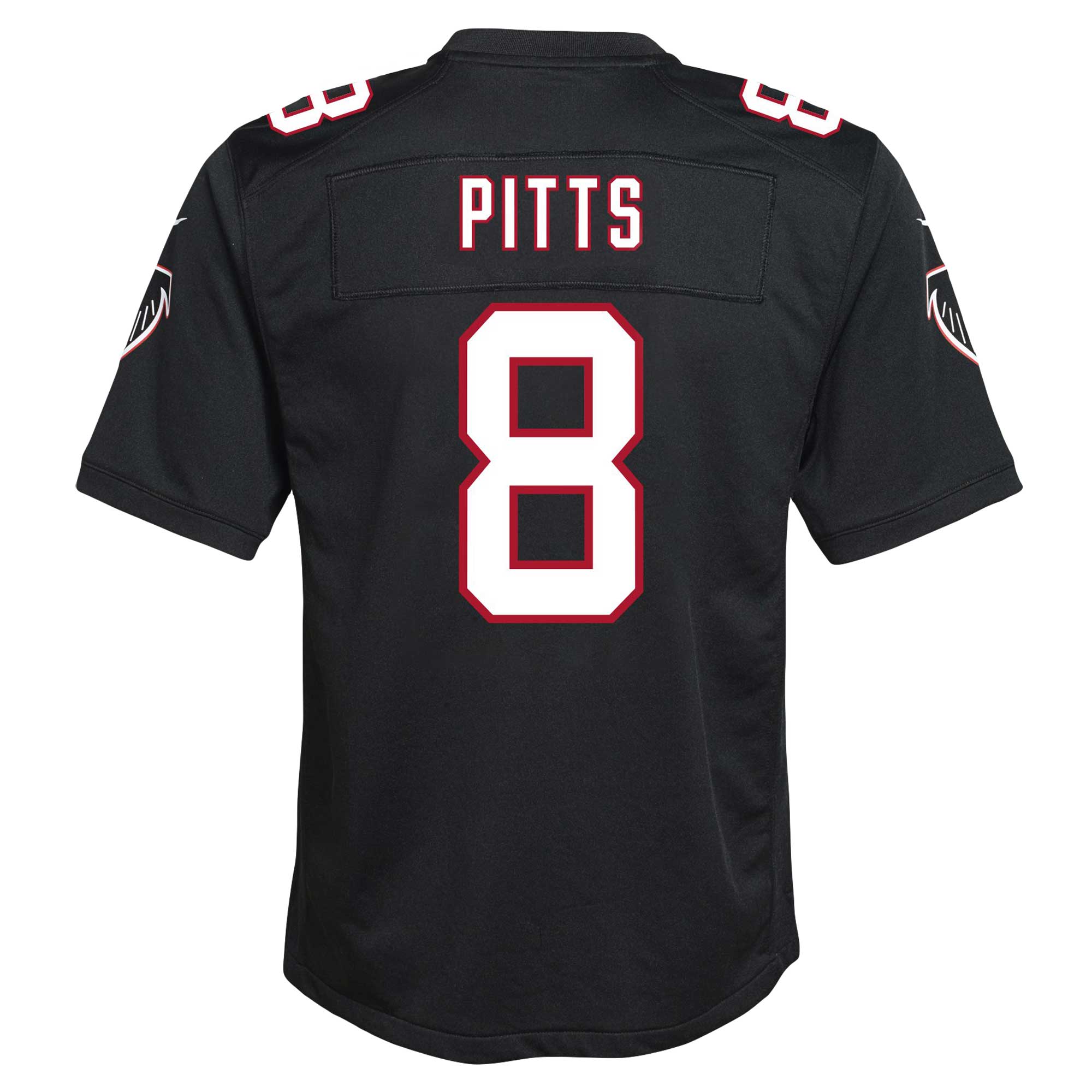 Youth Atlanta Falcons Kyle Pitts Black Game Jersey JS7338 nicesnker - Image 3