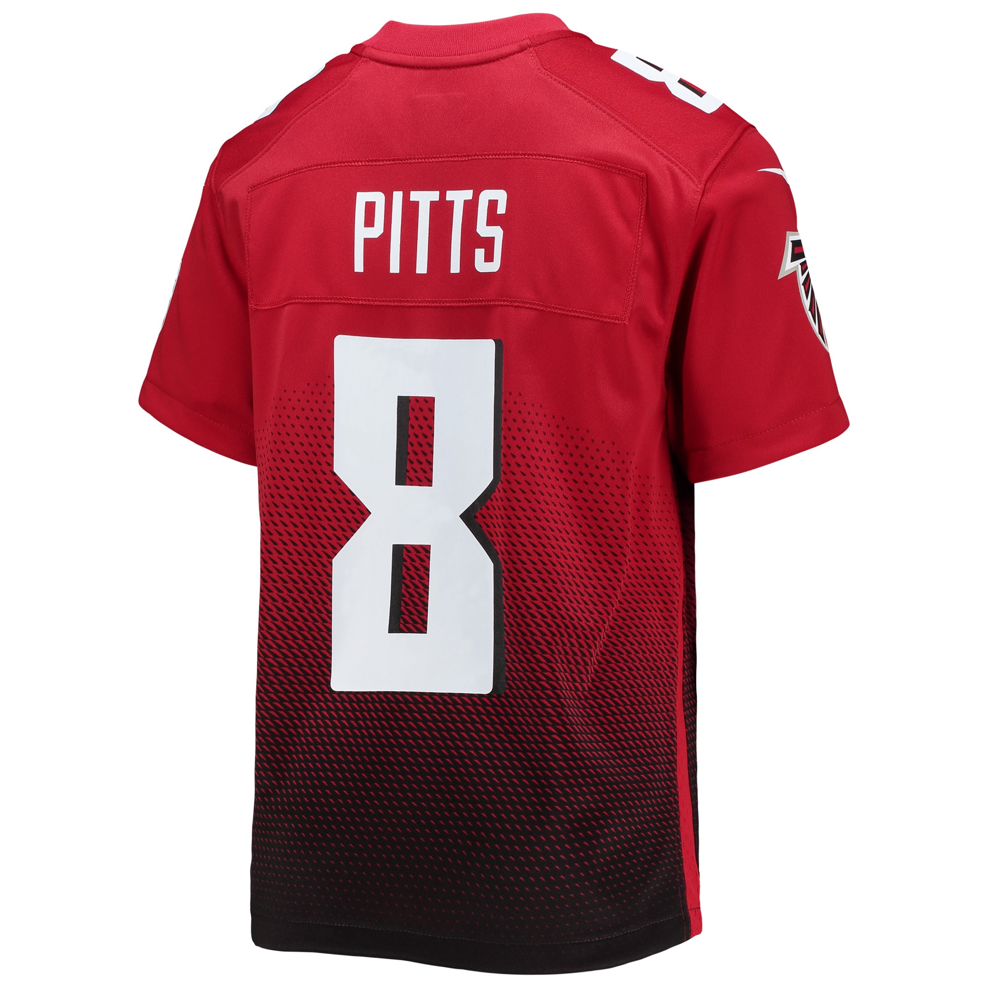 Youth Atlanta Falcons Kyle Pitts Red Game Jersey JS3891 nicesnker - Image 3