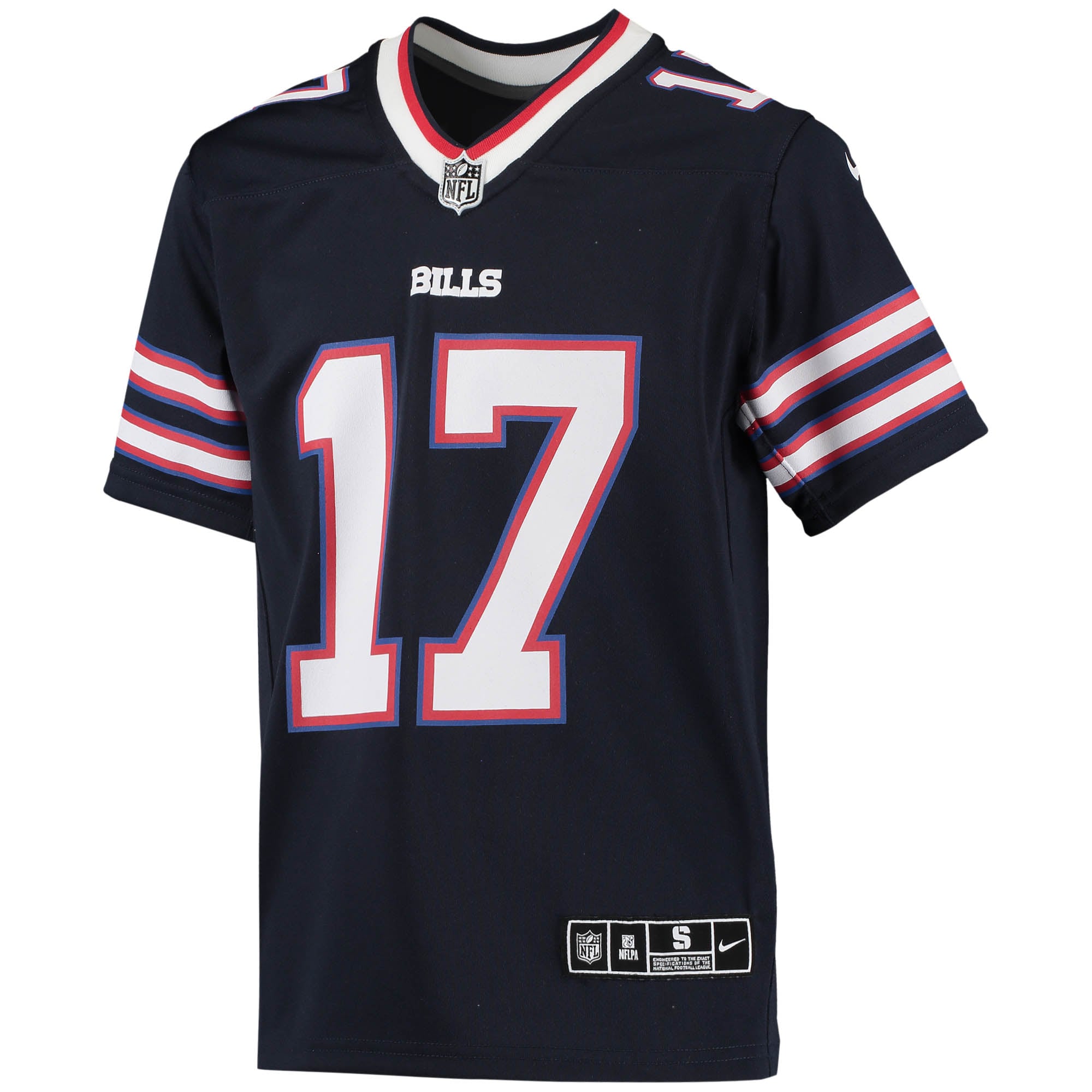 Youth Buffalo Bills Josh Allen Navy Inverted Team Game Jersey JS2144 nicesnker - Image 2
