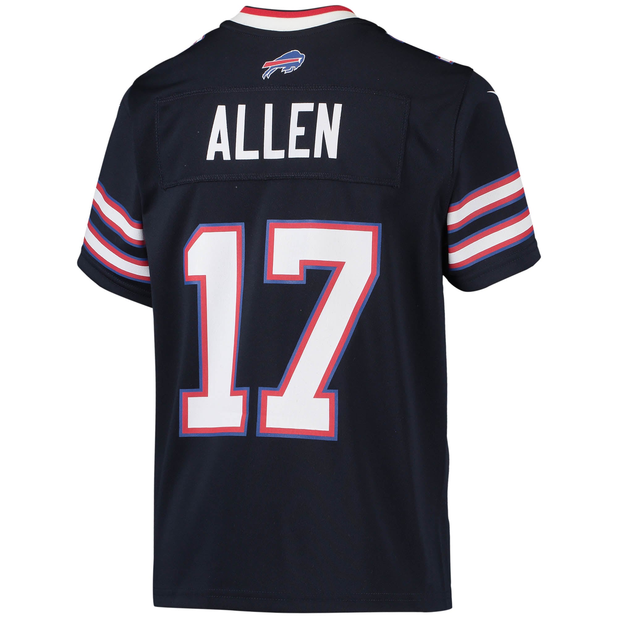Youth Buffalo Bills Josh Allen Navy Inverted Team Game Jersey JS2144 nicesnker - Image 3