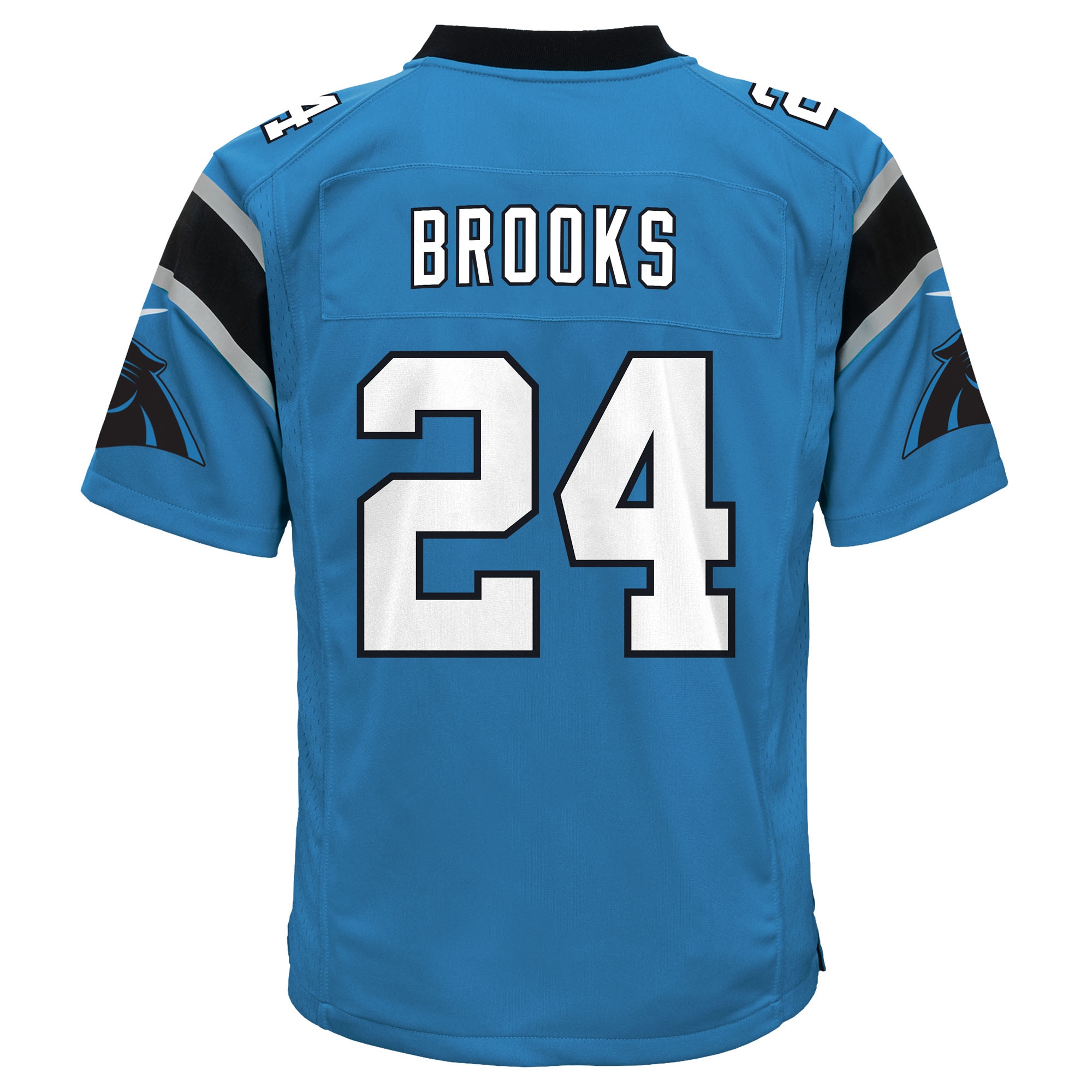 Youth Carolina Panthers Jonathon Brooks Blue Alternate Game Jersey JS6946 nicesnker - Image 3