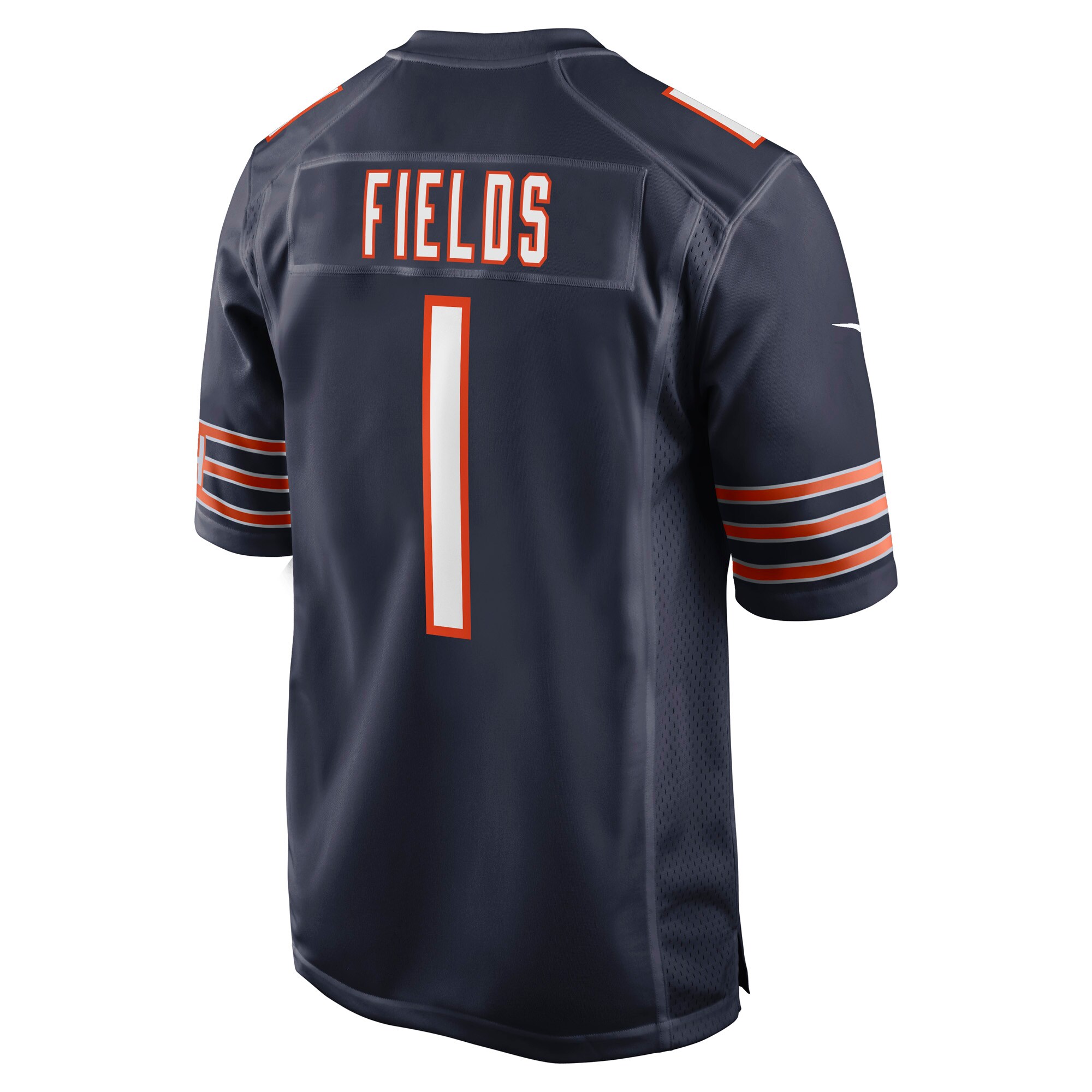 Youth Chicago Bears Justin Fields Navy Game Jersey JS9671 nicesnker - Image 3