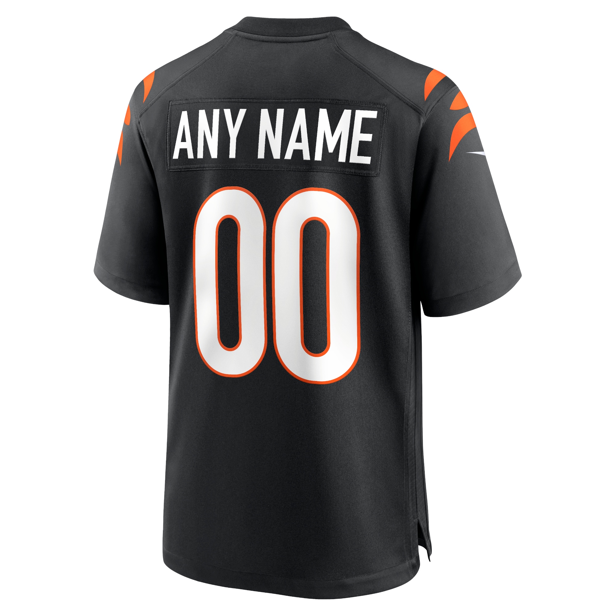 Youth Cincinnati Bengals Black Logo Game Custom Jersey JS8214 nicesnker - Image 3
