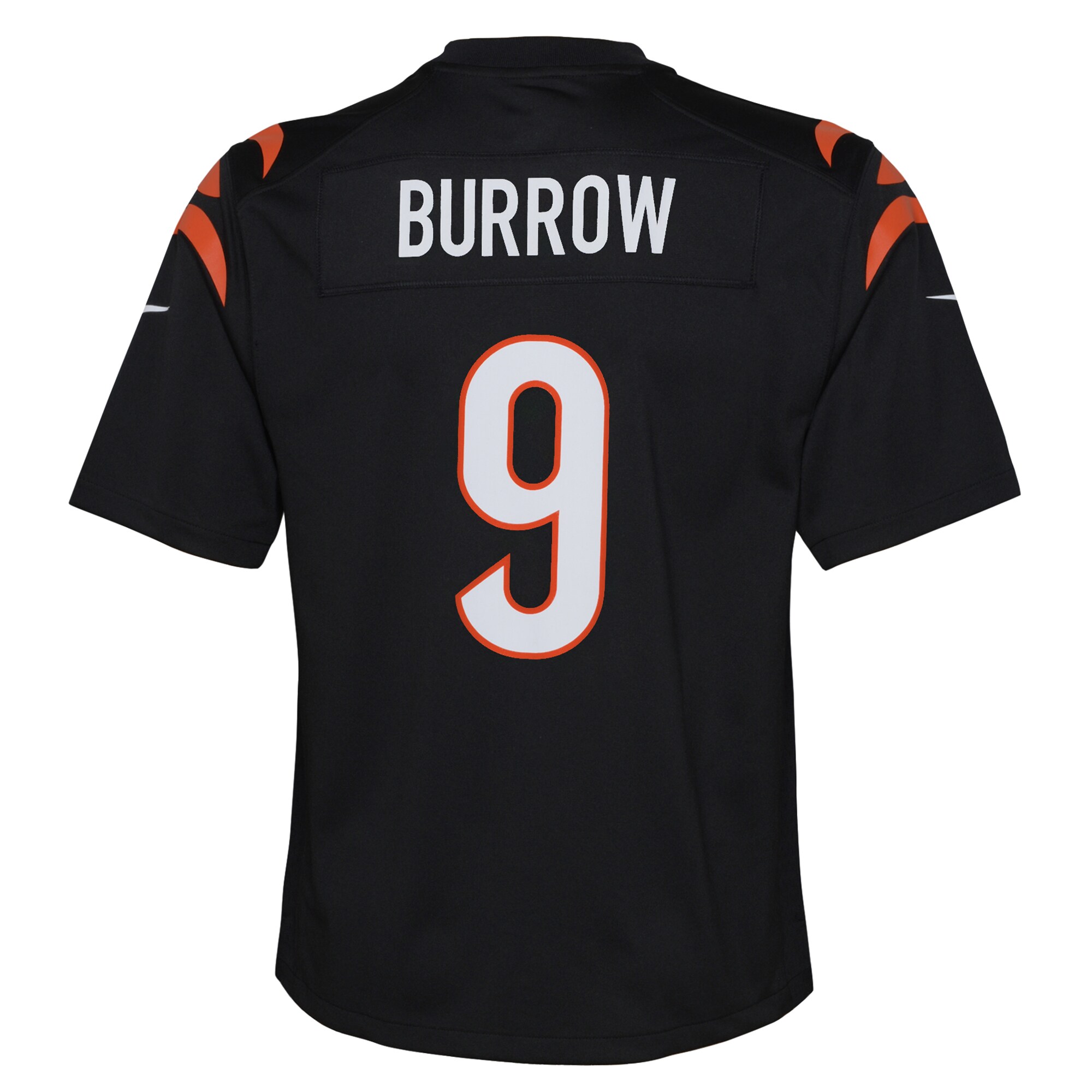 Youth Cincinnati Bengals Joe Burrow Black Game Jersey JS1882 nicesnker - Image 3