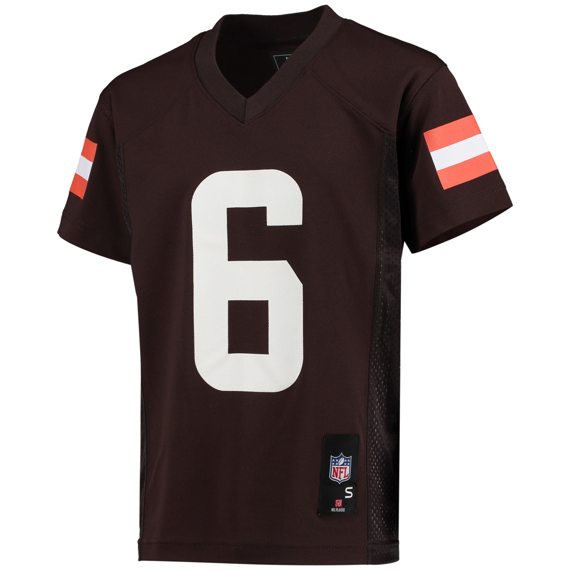 Youth Cleveland Browns Baker Mayfield Brown Player Jersey JS6050 nicesnker - Image 2