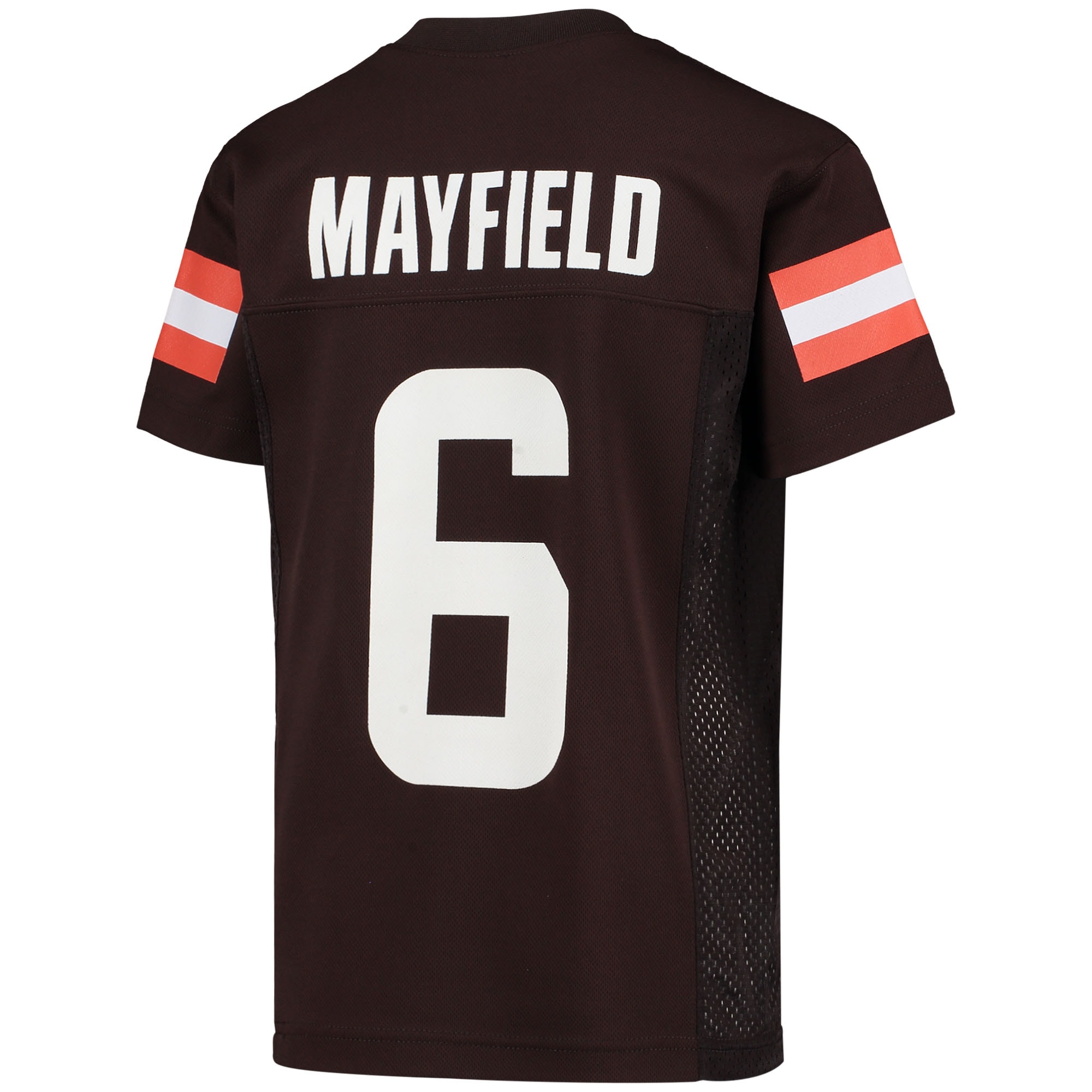 Youth Cleveland Browns Baker Mayfield Brown Player Jersey JS6050 nicesnker - Image 3