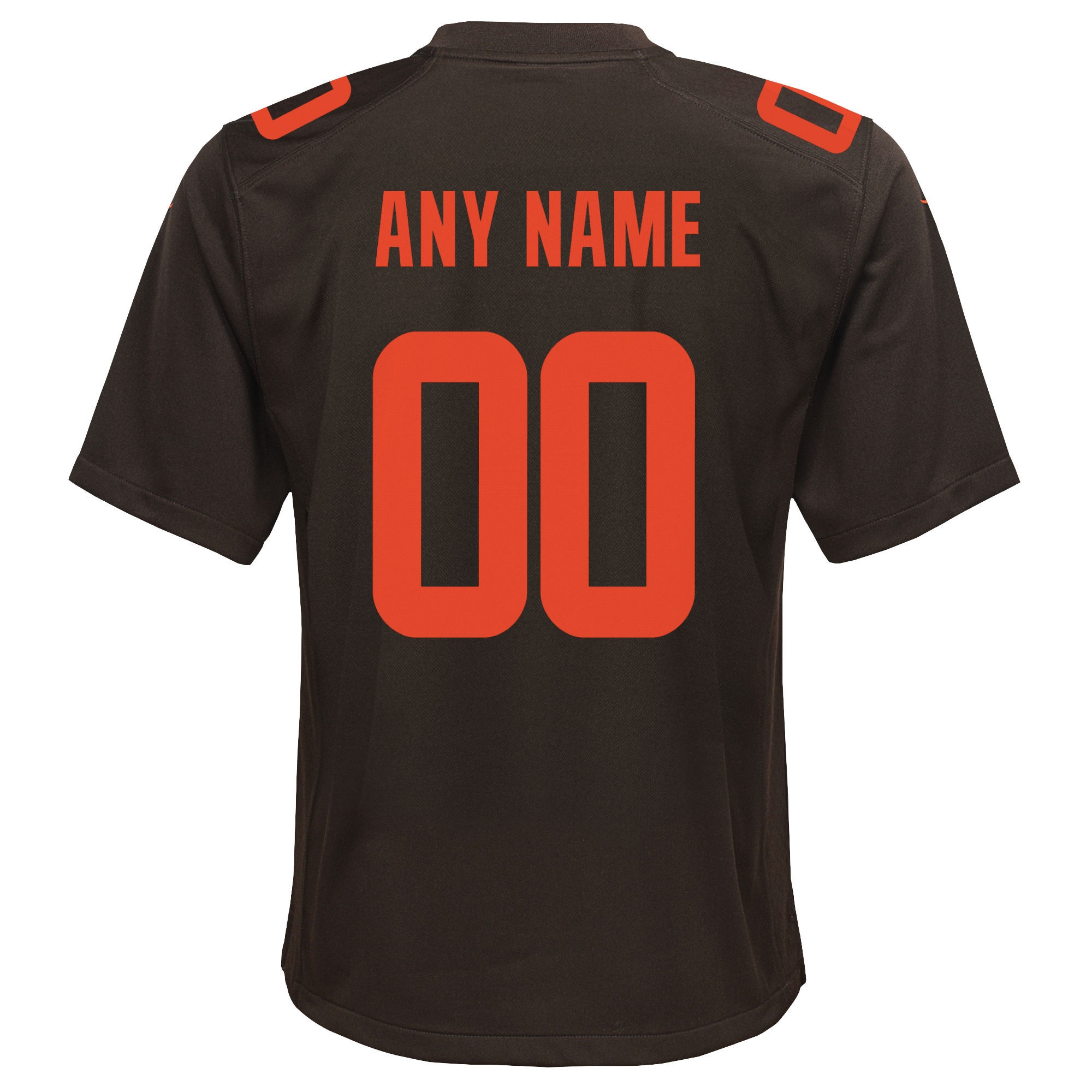 Youth Cleveland Browns Brown Alternate Custom Game Jersey JS7795 nicesnker - Image 3