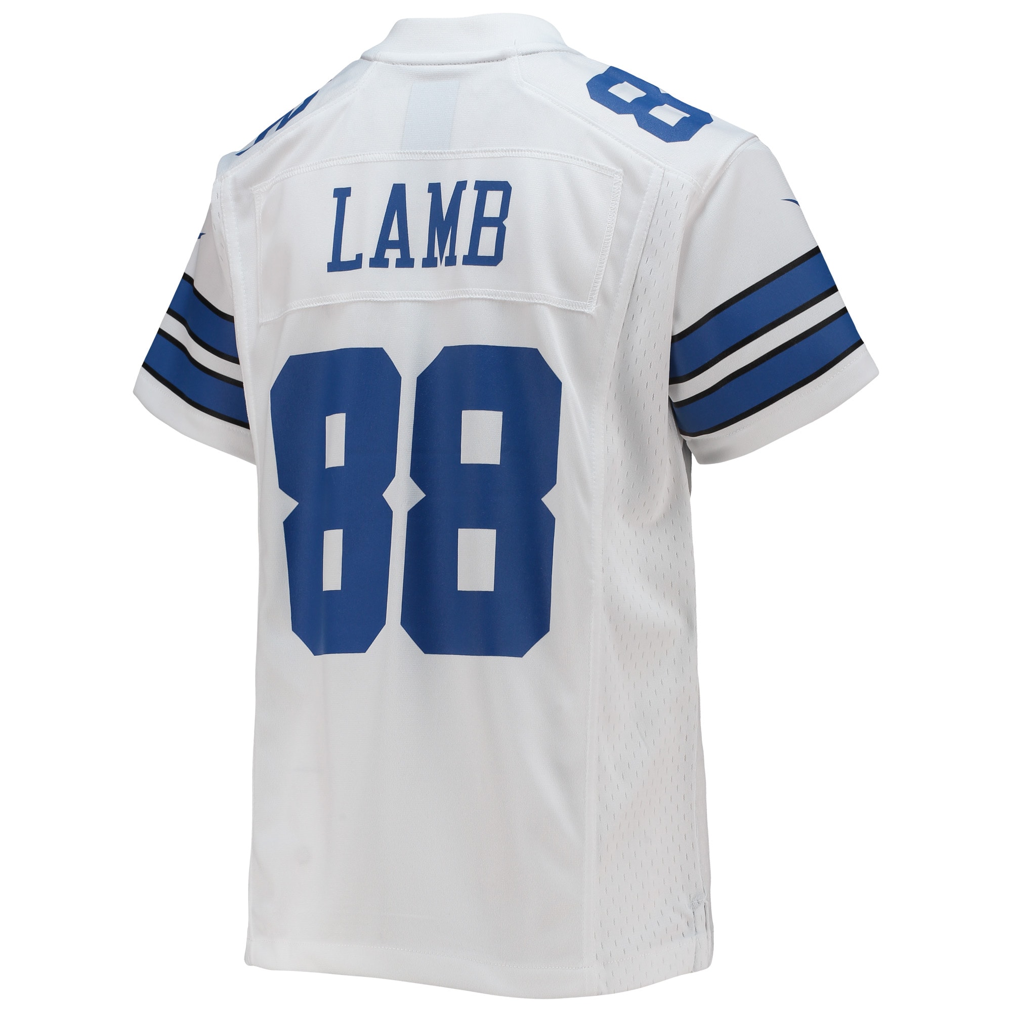 Youth Dallas Cowboys CeeDee Lamb White Game Jersey JS1322 nicesnker - Image 3
