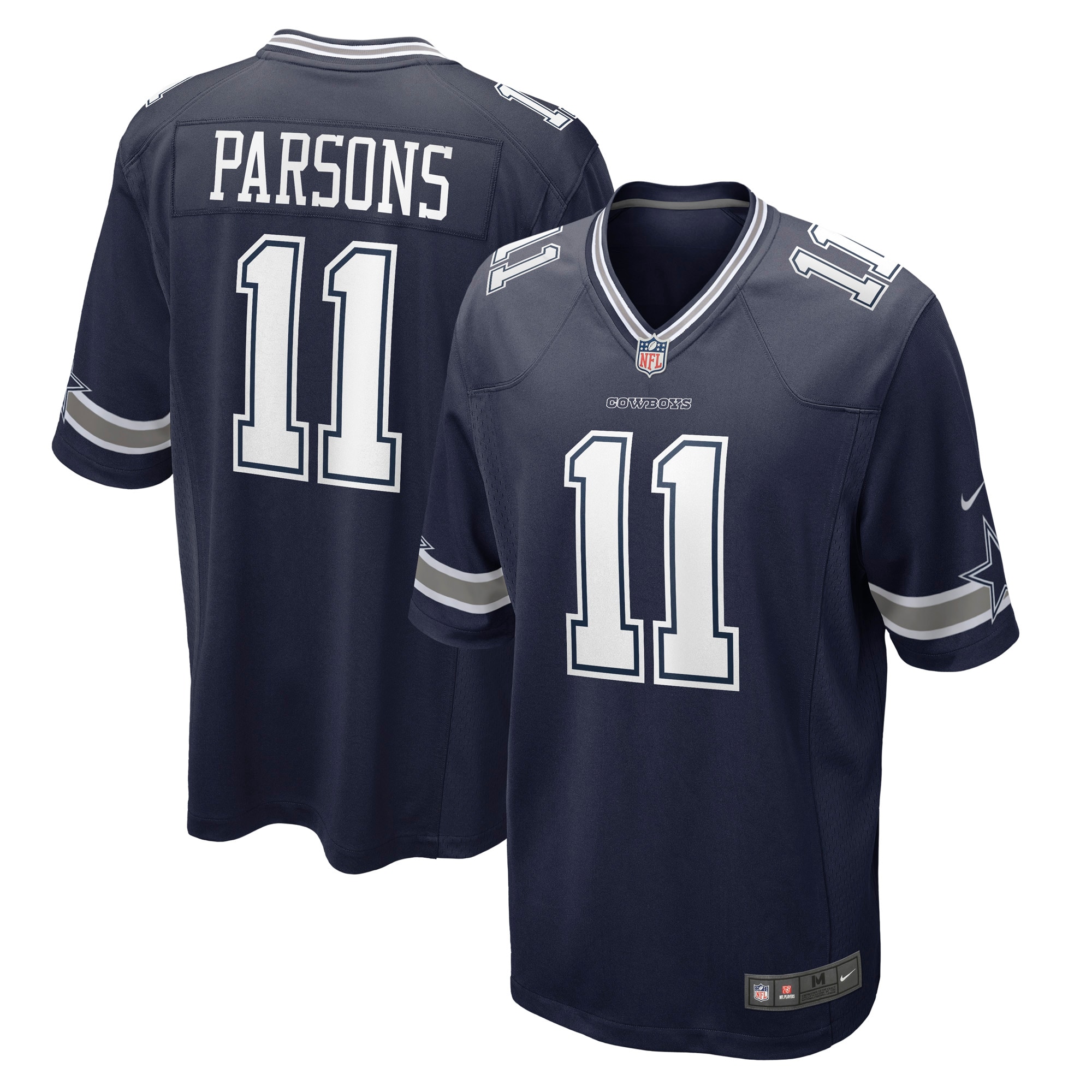 Youth Dallas Cowboys Micah Parsons Navy Game Jersey JS6314 nicesnker