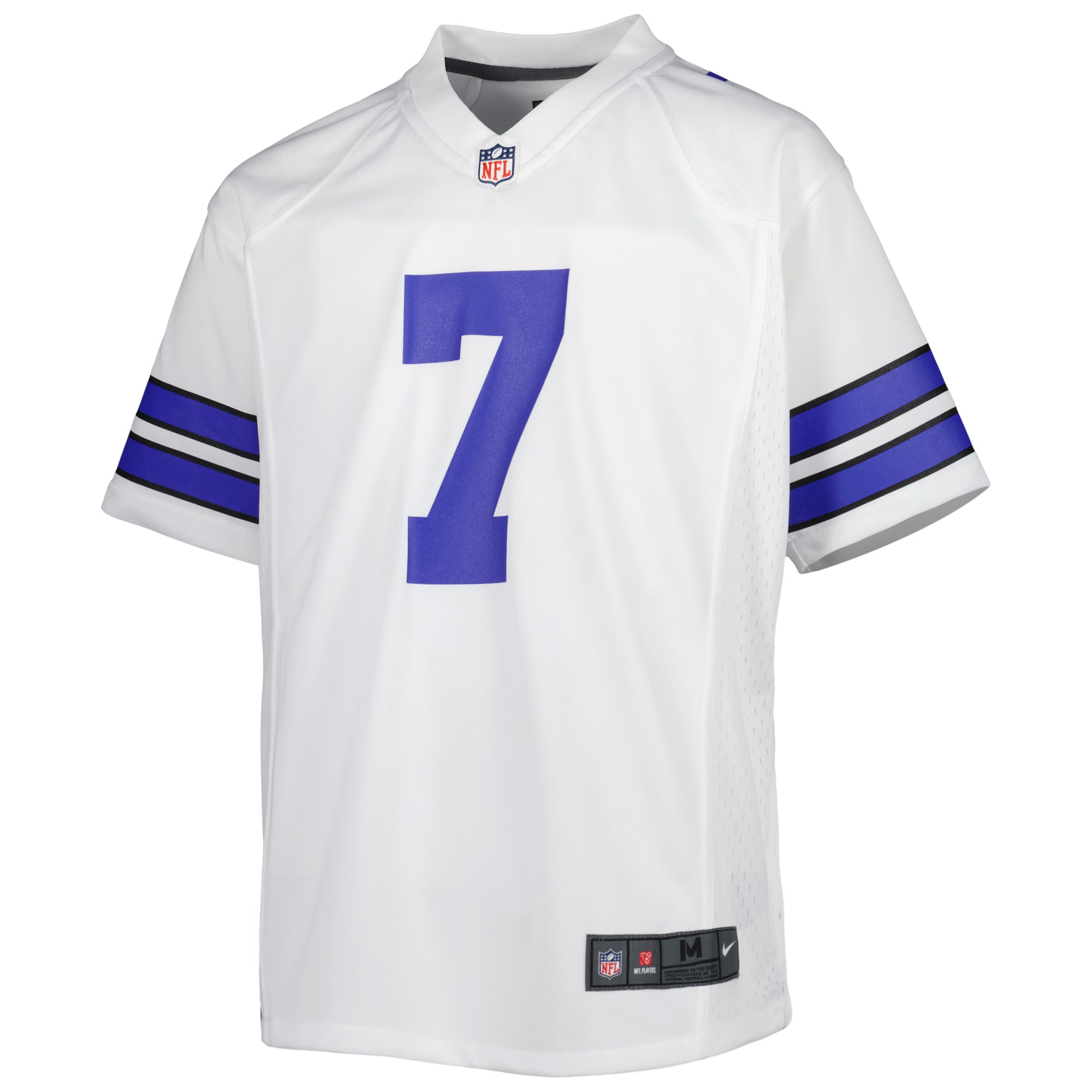Youth Dallas Cowboys Trevon Diggs White Game Jersey JS8464 nicesnker - Image 2