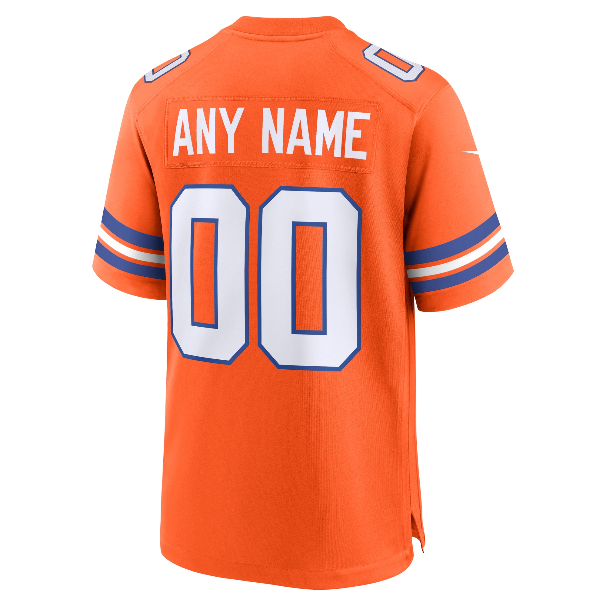 Youth Denver Broncos Orange 2nd Alternate Custom Jersey JS8119 nicesnker - Image 3