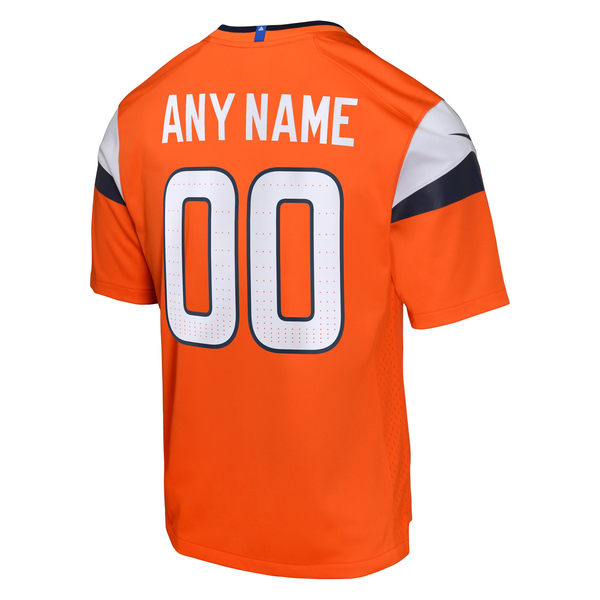 Youth Denver Broncos Orange Mile High Collection Custom Game Jersey JS1956 nicesnker - Image 3