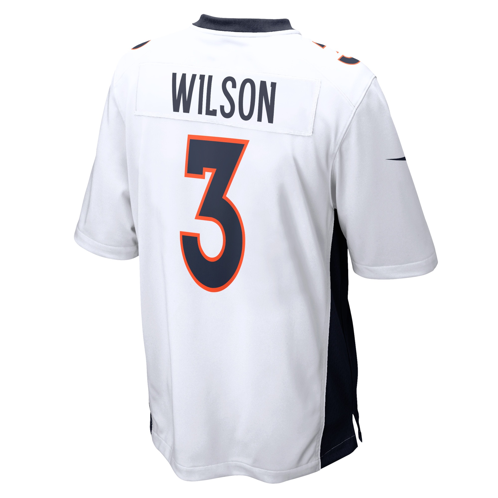 Youth Denver Broncos Russell Wilson White Game Jersey JS2944 nicesnker - Image 3